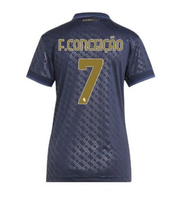 Juventus Francisco Conceicao #7 Replika Tredjetrøje Dame 2024-25 Kortærmet